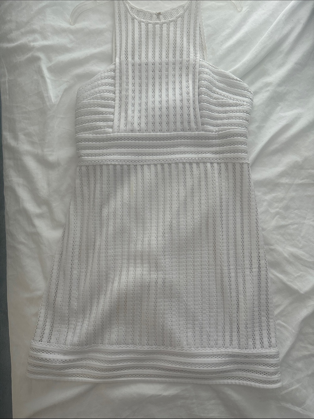Lilly Pulitzer White Knit Halter Dress